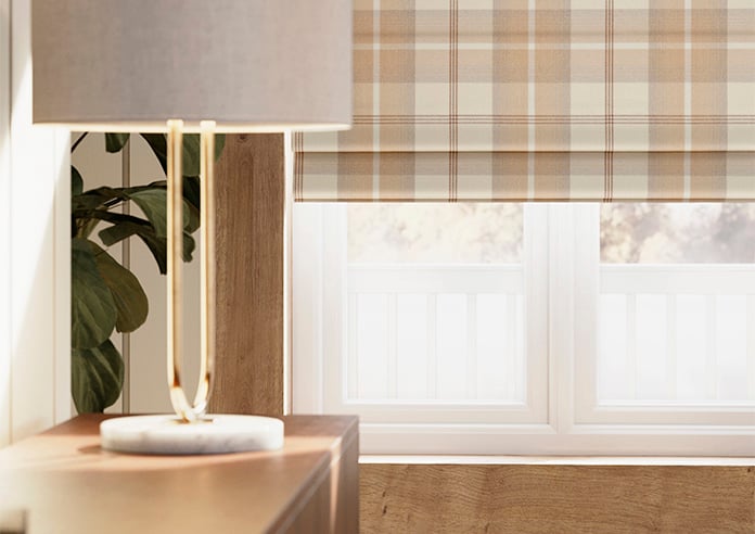 Highland, Natural - Roman Blind - Image 5